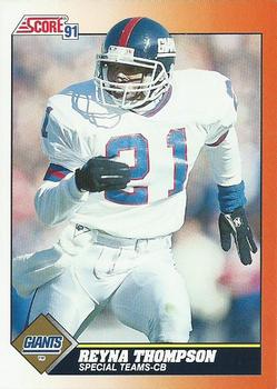 Reyna Thompson New York Giants 1991 Score NFL #394